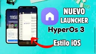 Mejor que Nunca!! Nuevo Launcher HOS 3 con iOS en la Multitarea y mas optimizado  Xiaomi - Redmi