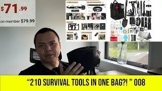 210-IN-1 Survival Go Bag Unboxing | The Ultimate Emergency Kit by The Gulo Crew 008