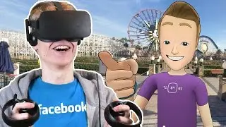 FACEBOOK В ВИРТУАЛЬНОЙ РЕАЛЬНОСТИ! | Facebook Spaces VR (геймплей Oculus Touch)