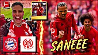 SANÉ & OLISE SIND UNGLAUBLICH! 🔥 | FC Bayern vs. Mainz 05 3:0 - Stadionvlog | MIDO