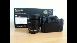 UNBOXING PANASONIC GH5 CAMERA & LENS  AND UPDATING FIRMWARE VERSION 2.1