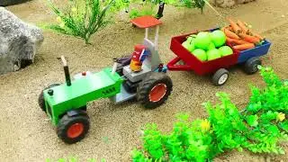DIY Mini Tractor Build Market Stall after the Fire Incident | DIY Construction |
