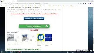 شرح كيفية تنزيل برنامج SPSS على جهاز الكمبيوتر