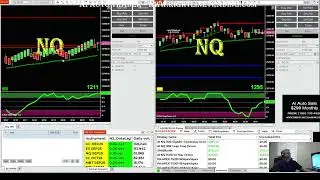LIVE Prop Trading the NQ & ES Futures - A.I. Bots DAY TRADING