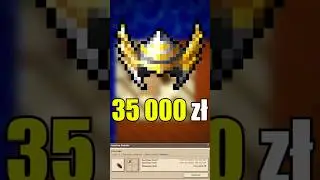 Przedmiot w Tibii sprzedany za 35 000zł #tibia #gaming #mmorpg
