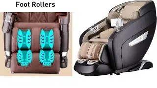 Lifesmart 4D Zero Gravity Massage Chair with Bluetooth Speakers