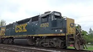 GP39-2 Duo! CSX 4302 & 4310 Lead M772 on 4/13/20