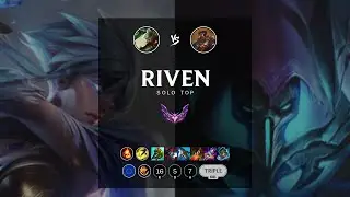 Riven Top vs Viktor - EUW Master Patch 12.10