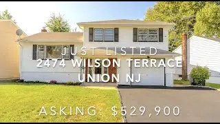 2474 WILSON TERRACE, UNION NJ 07083 / FOR SALE