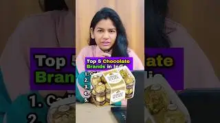 Most Sold #Chocolate Brands in India
