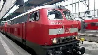 Ulmer 218 464 (Motor: 12V 956 TB11 Neubau): Motorstart und Wegrangieren