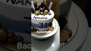 #backerfreuden creation #darkchocolate #chocolatemousse cake #chocolatework #chocolate loaded