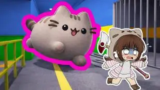 😱ESCAPAMOS de la carcel de PUSHEEN 😺| ROBLOX