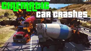 GTA 5 Cinematic Car Crashes p 17