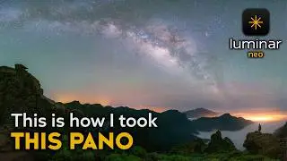 How I Captured and Processed My BEST Panoramic Astrophotography 🌌