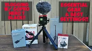 Vlogging With The GoPro Hero 7 Black | Essential Gear & The Best Settings (enter_the_nerd)