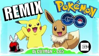 Pokemon Go Remix - IT'S TIME TO GO! - Dj CUTMAN ft. CG5 - Pokemon GIF Music Video, GameChops Dubstep