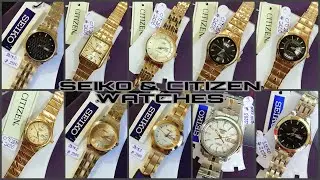 SEIKO AND CITIZEN AUTHENTIC WATCHES LATEST DESIGNS 2020 WITH PRICE