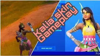 Fortnite Kalia skin Gameplay