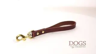 FieldKing, BTL Bridle Leather Dog Lead, Heeling Lead, 3/4