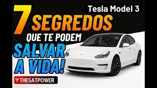 7 Segredos que TE PODEM SALVAR A VIDA! 🚨 Tesla Model 3 Bateria LFP