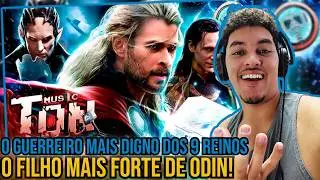 ⚡REACT | Papyrus Da BatataPelos | Nove Reinos | Thor: O Mundo Sombrio (UCRM)