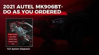 AUTEL MK906BT Newest full system diagnostic tool