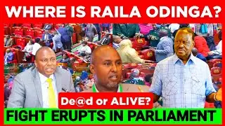 BREAKING NEWS! Drama in Parliament as Mps Clash over Absence & Health of Raila Odinga in London