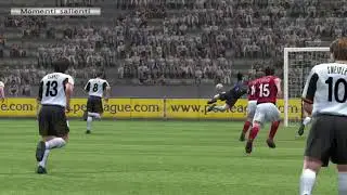 PES 4 friendly: England (MS) vs (galaxy) Germany