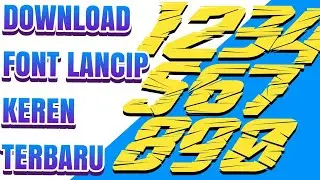 Download font keren untuk no start racing part 3