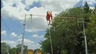 TRF Street Pole Vault competition