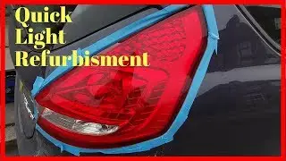 Car light Restoration (Headlight refurb)