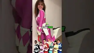 essa influencer impressiona com sua semelhan&ccedil;a com a Power Ranger rosa #powerrangers