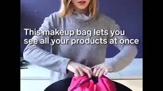 Lazy Drawstring Quick Makeup Bag
