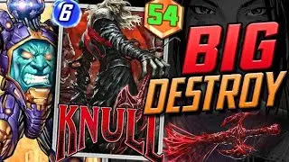 Marvel Snap: KNULL DESTROY gets BIG in THIS DECK! Old school never die