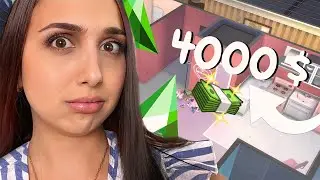 Un appart moderne de BARBIE avec 4000 simflouz ? 🤯 | challenge sims 4 