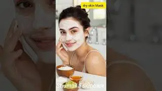 Dry Skin Finish 😱 Aloe Vera + Cucumber Hydrating Mask | Glass Skin Secretr#hydrating #cleanskincare