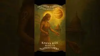 Kanya Rāśi Jupiter Transit 2025 🌿 Dharma Karma Activation & Tulsi Lamp Remedy
