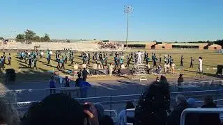Overhills Marching Band at Gray's Creek Bear Den 10/21/23
