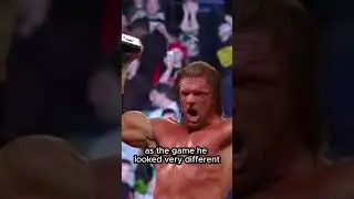 This was Triple h's very first appearance in the wwe