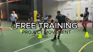 PROJECT MOVEMENT S1 DAY4  (FREE TRAINING)  #basketball #basketballtraining #freetraining #foryou
