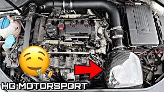 VW GOLF 5 GTI | HG MOTORSPORT ANSAUGUNG = MEHR PS !! | R8 ZÜNDSPULEN | WIR WOLLEN MEHR PFERDE :D