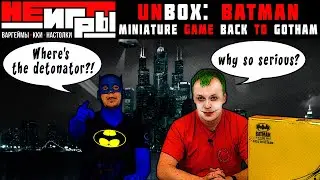 Back to Gotham - Batman miniature game - Unboxing
