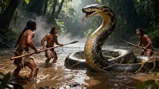 Surviving the Jungle's Biggest Predator! | Homo habilis vs Giant Pythons
