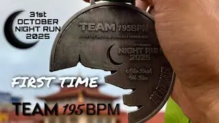 1ST NIGHT RUN MANIPUR EXPERIENCE! | Team195bpm | Running under the Stars