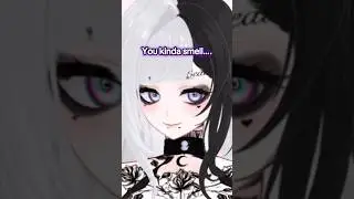 You kinda smell.. like a Baka&hellip; #vtuber #goth #envtuber #gothclub #vtubermodel #englishvtuber
