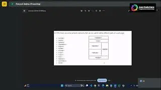 HTML - Sementic Types