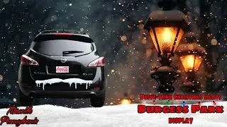 Масштабная рождественская световая инсталляция для проезда на автомобиле (Тайтсвилл, Пенсильвания...