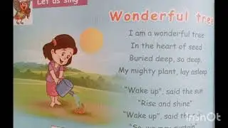 3rd std English Term 3 song wonderful tree 🌴 new syllabus 2025_26 vimala primary teacher private 