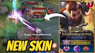 RYOMA NEW SKIN EXOSELEKTAL ARMOR - CODEX SKIN NEW PATCH  | AoV | 傳說對決 | RoV | Li&ecirc;n Qu&acirc;n Mobile